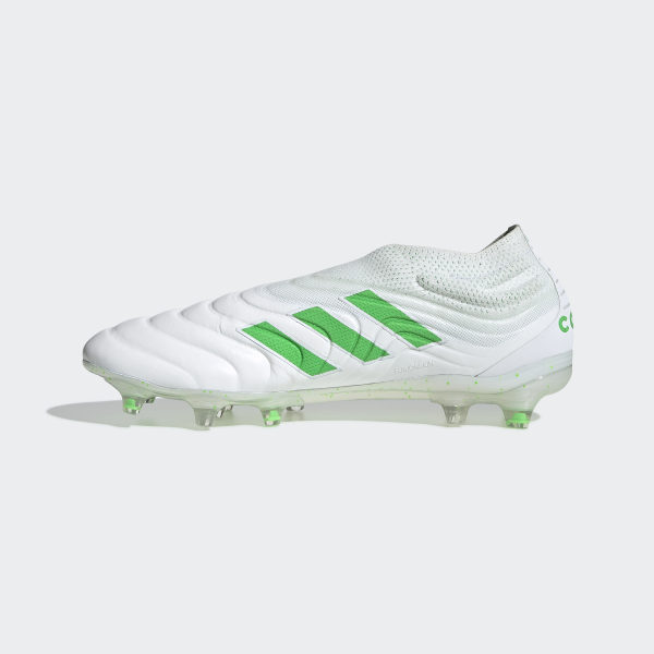 adidas Copa 19+ FG Fussballschuh weißgrün | soccercity adidas Copa 19+ FG Fussballschuh weißgrün | soccercity